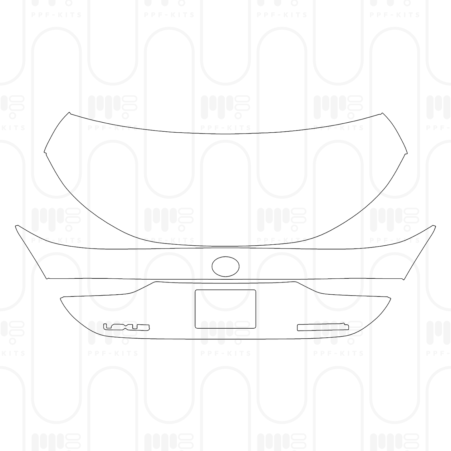 Voorgesneden PPF Lexus ES (US) F Sport 2025