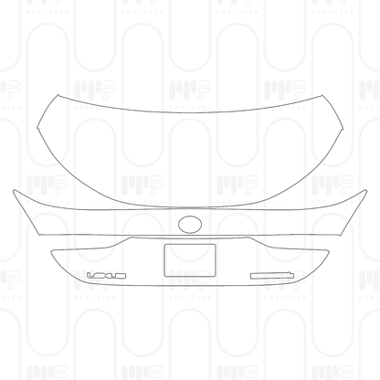Voorgesneden PPF Lexus ES (US) F Sport 2025