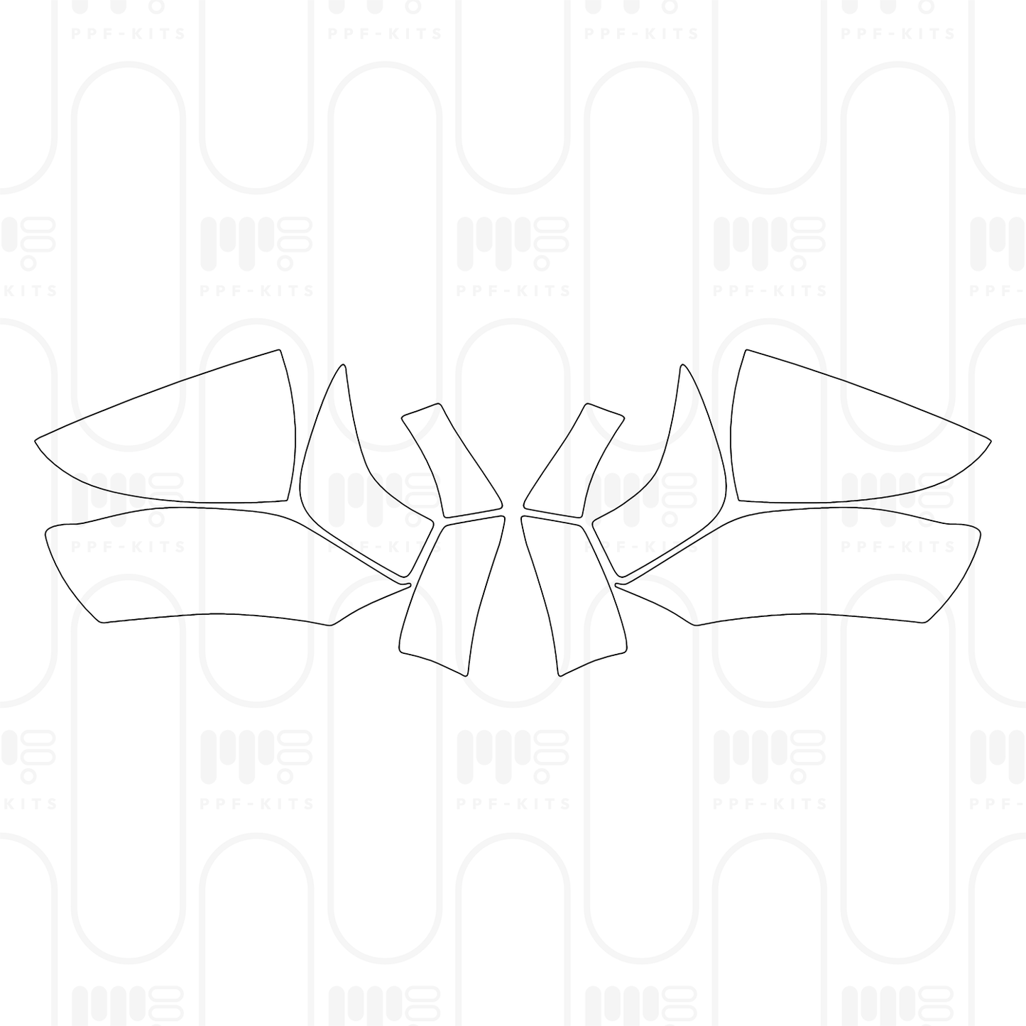 Voorgesneden PPF Lexus ES (US) F Sport 2025