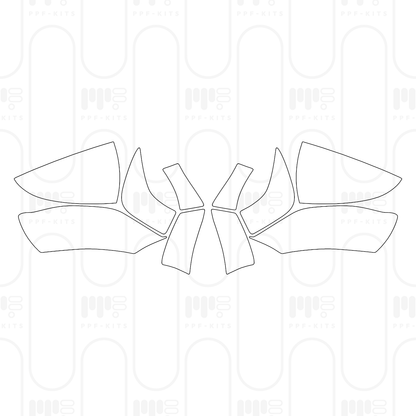 Voorgesneden PPF Lexus ES (US) F Sport 2025