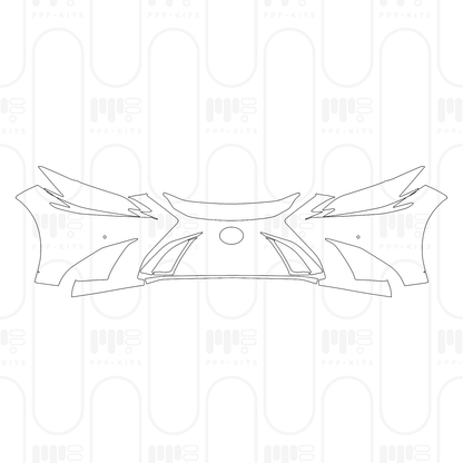 Voorgesneden PPF Lexus ES (US) F Sport 2025