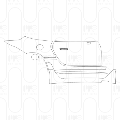Voorgesneden PPF Mercedes-Benz AMG PureSpeed 2025