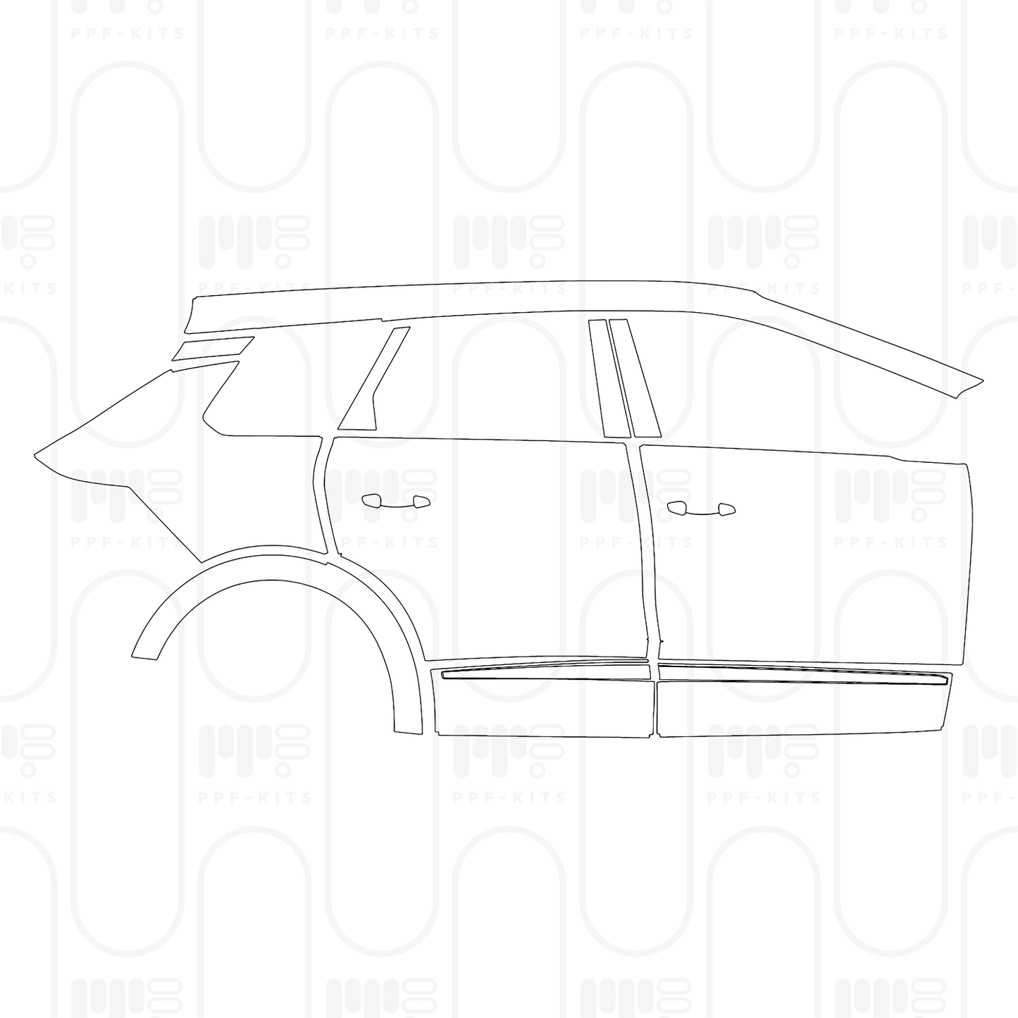 Voorgesneden PPF Opel Grandland PHEV GS 2025