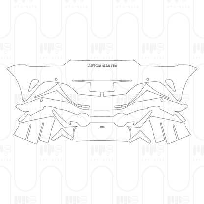 Voorgesneden PPF Aston Martin Vantage V8 Roadster 2025