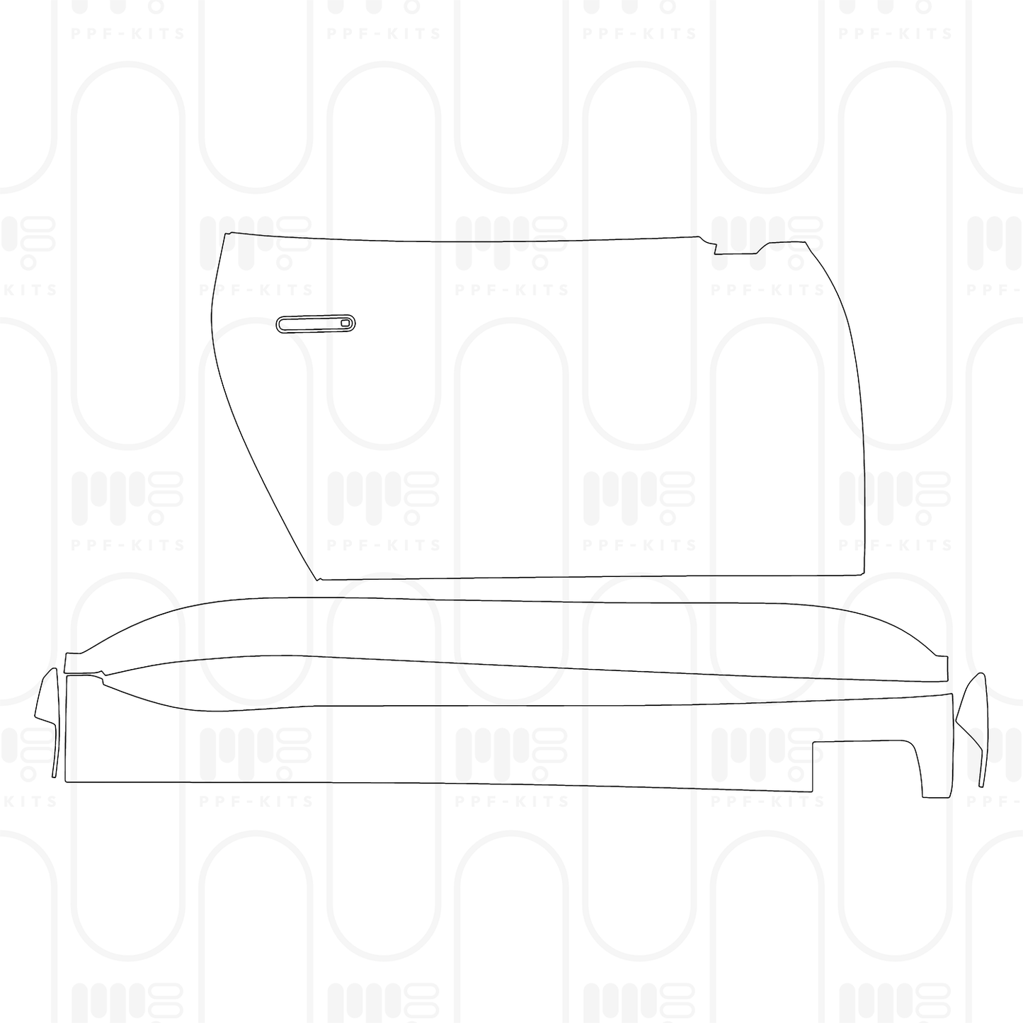 Voorgesneden PPF Aston Martin Vantage V8 Roadster 2025