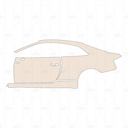 Voorgesneden PPF Audi A5 Coupe S-line 2025