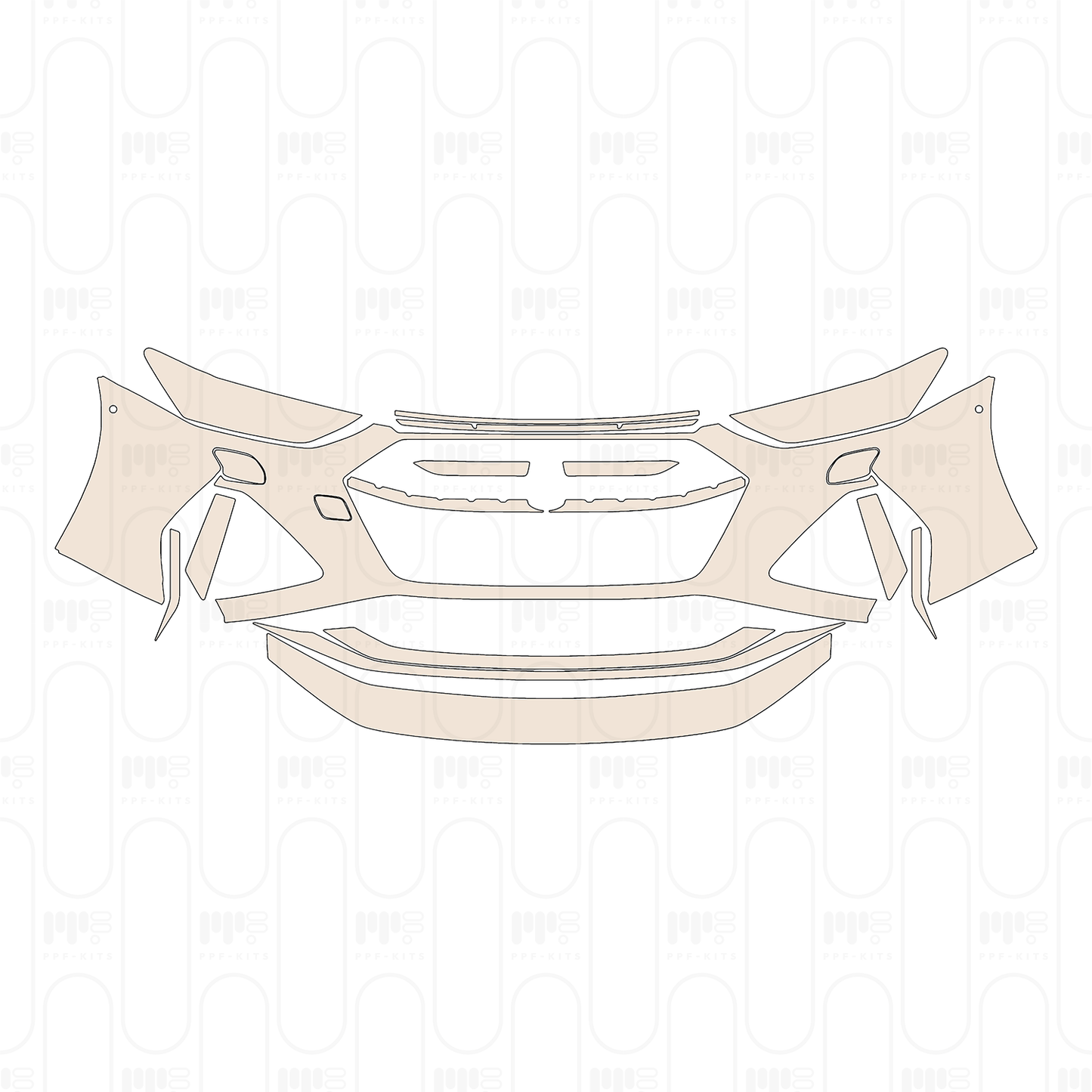 Voorgesneden PPF Audi A6 RS6 Avant 2024