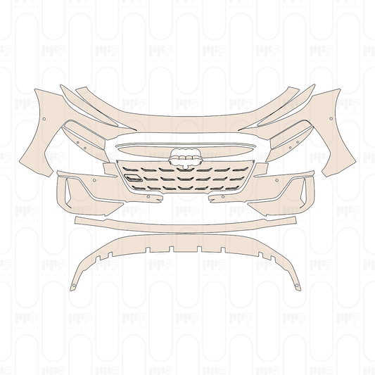 Voorgesneden PPF Audi A6 e-tron A6 Sportback e-tron S-Line 2025