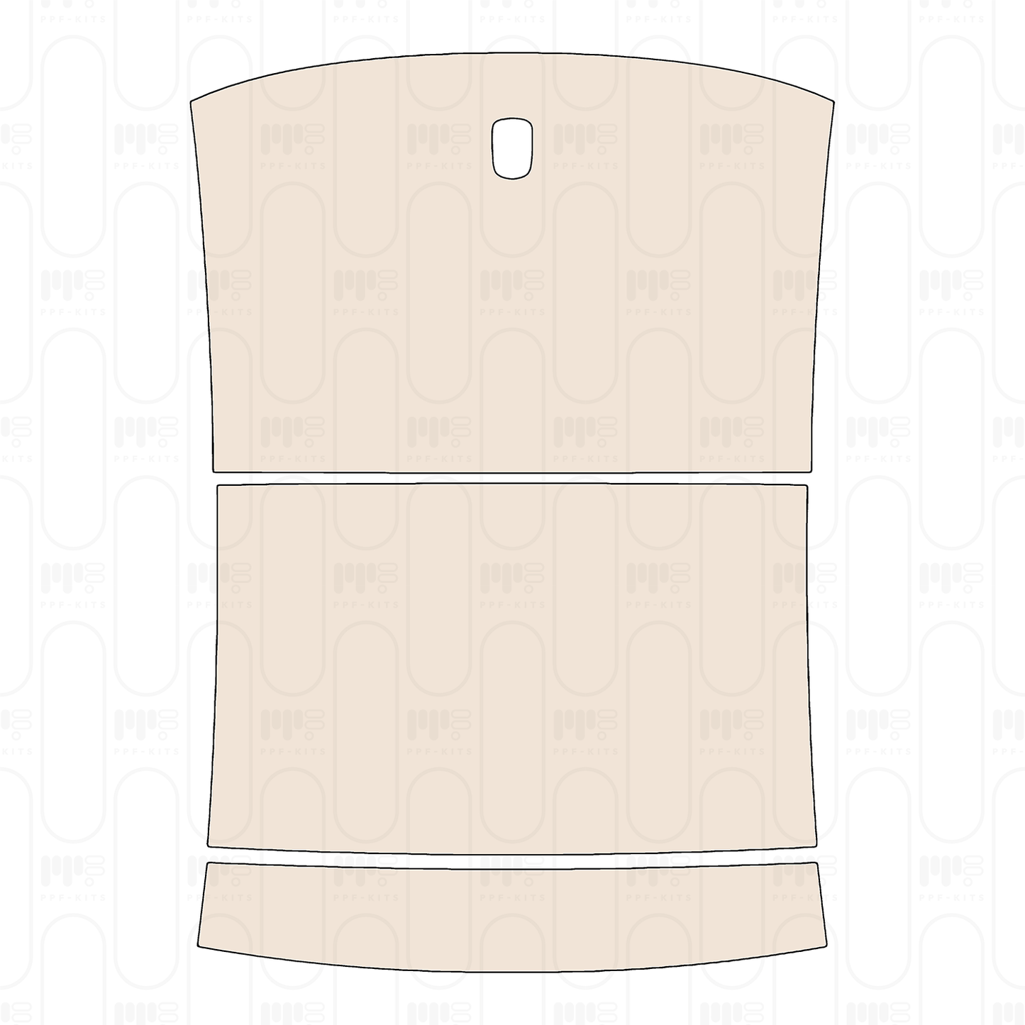 Voorgesneden PPF Audi A8 (Standard Wheelbase) Base 2025