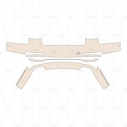 Voorgesneden PPF Audi A8 (Standard Wheelbase) Base 2025