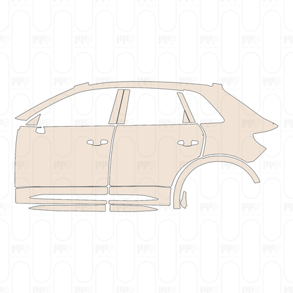 Voorgesneden PPF Audi Q3 SUV RSQ3 2025