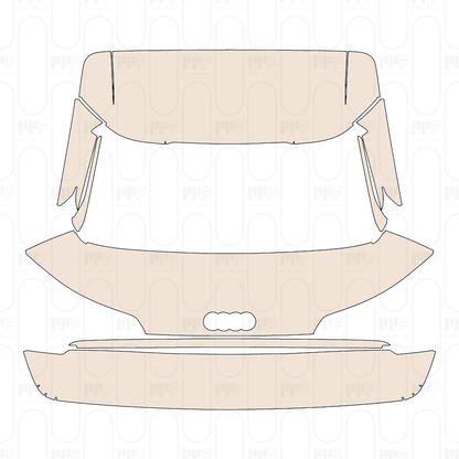 Voorgesneden PPF Audi Q5 Q5L Sportback (Extended Wheelbase) 2025