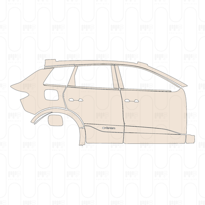 Voorgesneden PPF Audi Q6 e-tron SUV SQ6 e-tron 2025