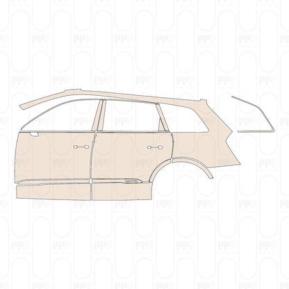 Voorgesneden PPF Audi Q7 S-line 2024