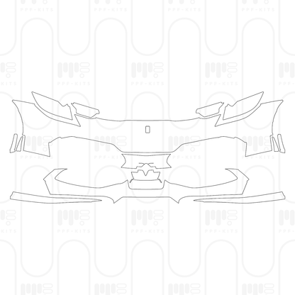 Voorgesneden PPF Ferrari 296 GTB 2025