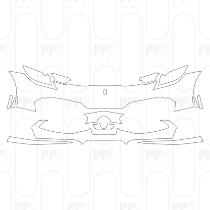 Voorgesneden PPF Ferrari 296 GTB 2025