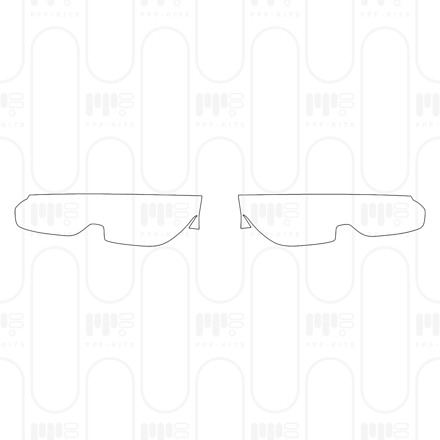 Voorgesneden PPF Ferrari 296 GTB 2025