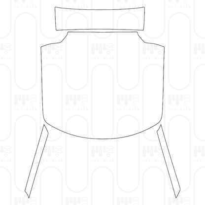 Voorgesneden PPF Ferrari 296 GTB 2025