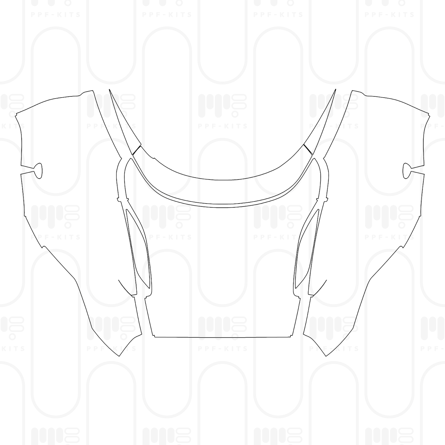 Voorgesneden PPF Ferrari Daytona SP3 2025