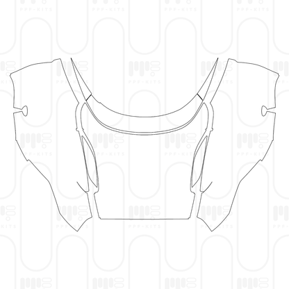 Voorgesneden PPF Ferrari Daytona SP3 2025