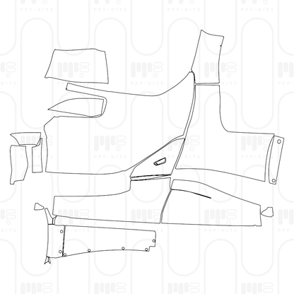 Voorgesneden PPF Ferrari Daytona SP3 2025