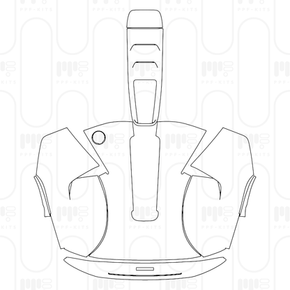 Voorgesneden PPF Ferrari Daytona SP3 2025