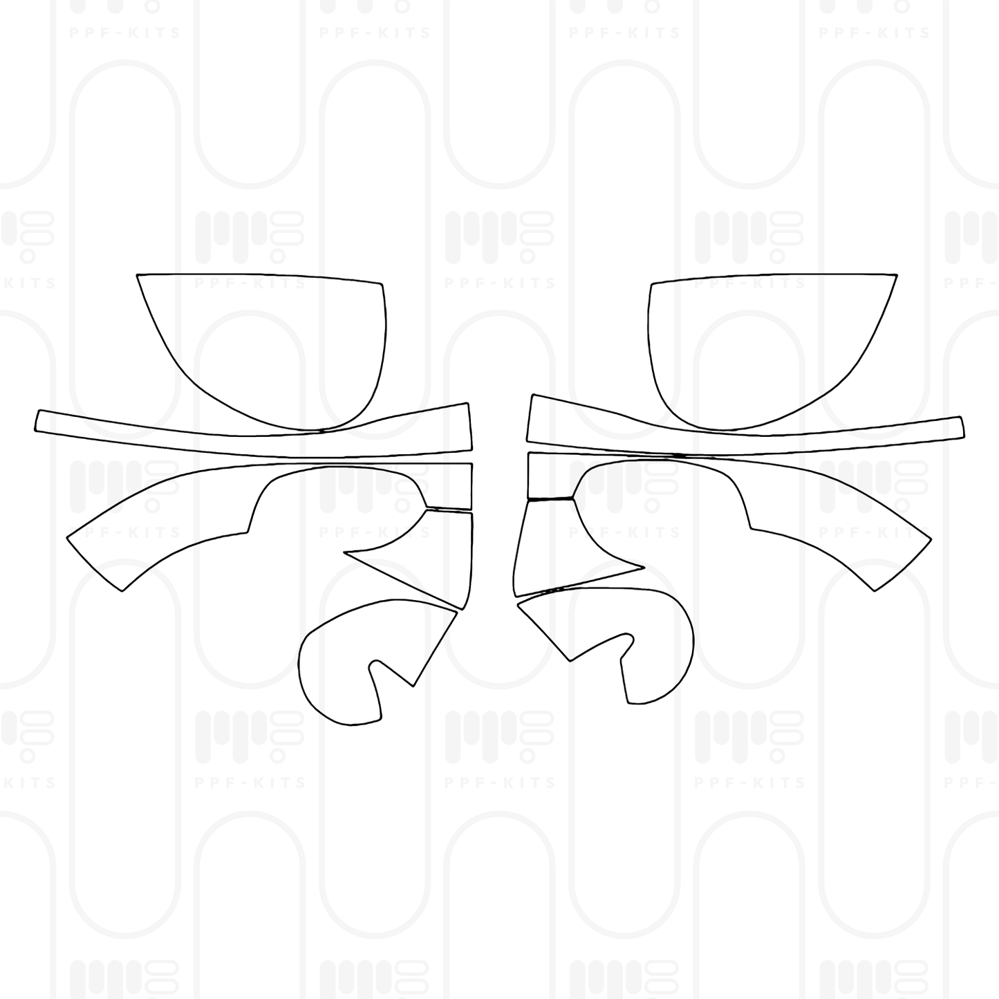 Voorgesneden PPF Ferrari Daytona SP3 2025