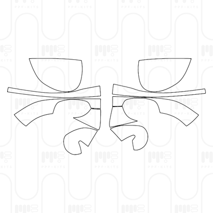 Voorgesneden PPF Ferrari Daytona SP3 2025