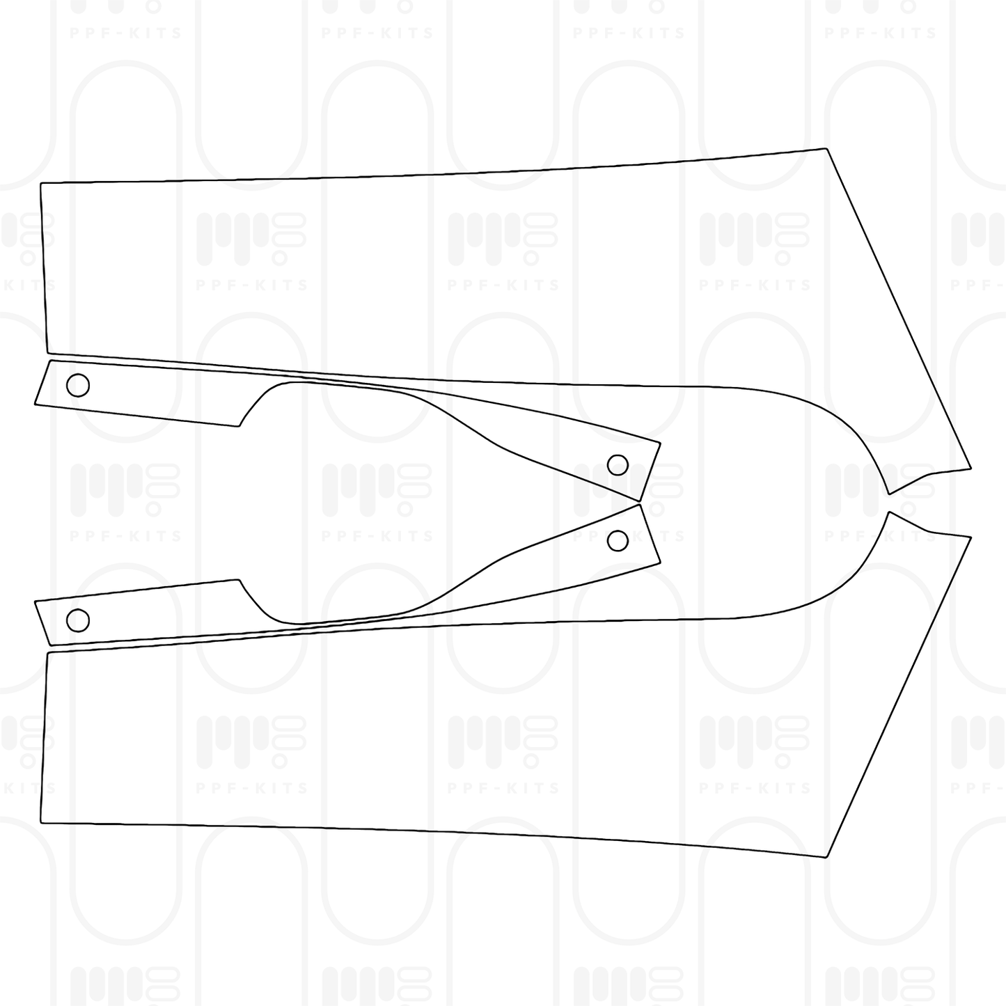 Voorgesneden PPF Ferrari Daytona SP3 2025