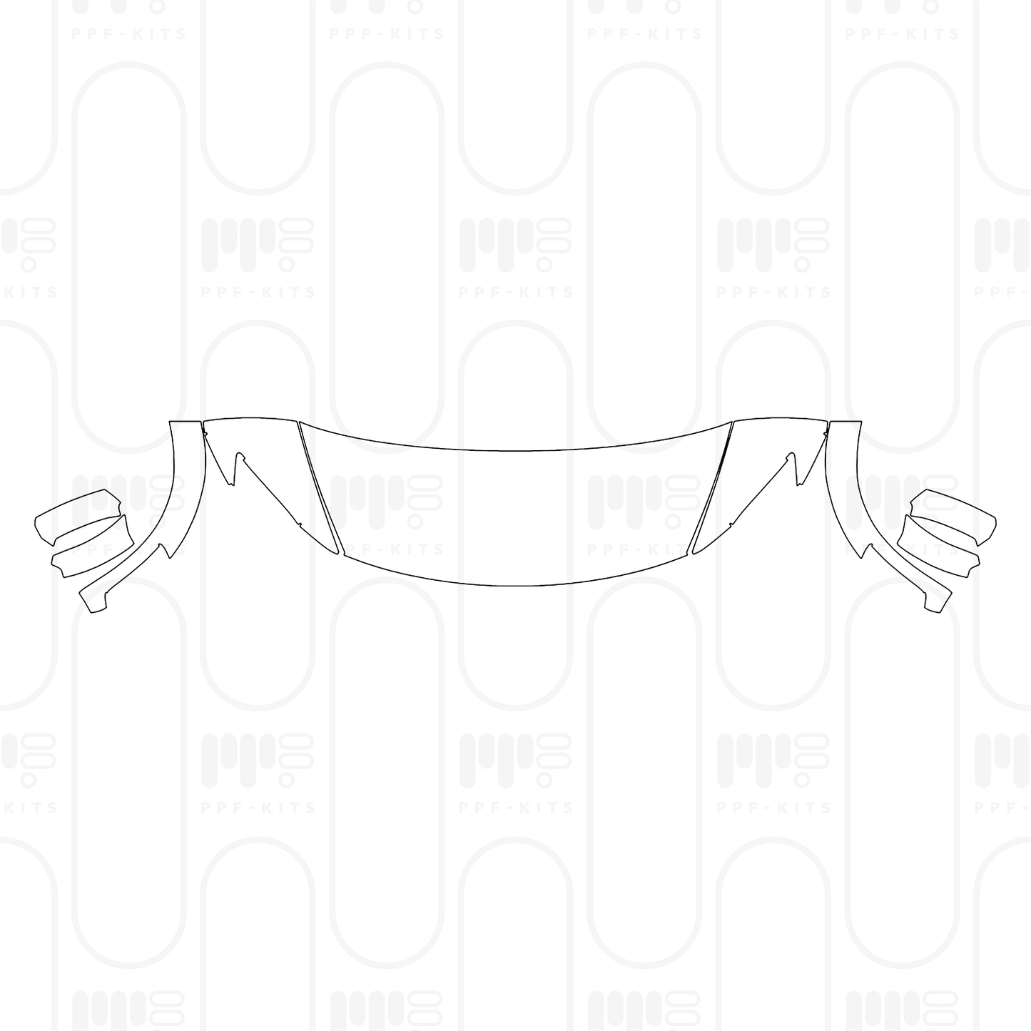 Voorgesneden PPF Ferrari Purosangue 2025