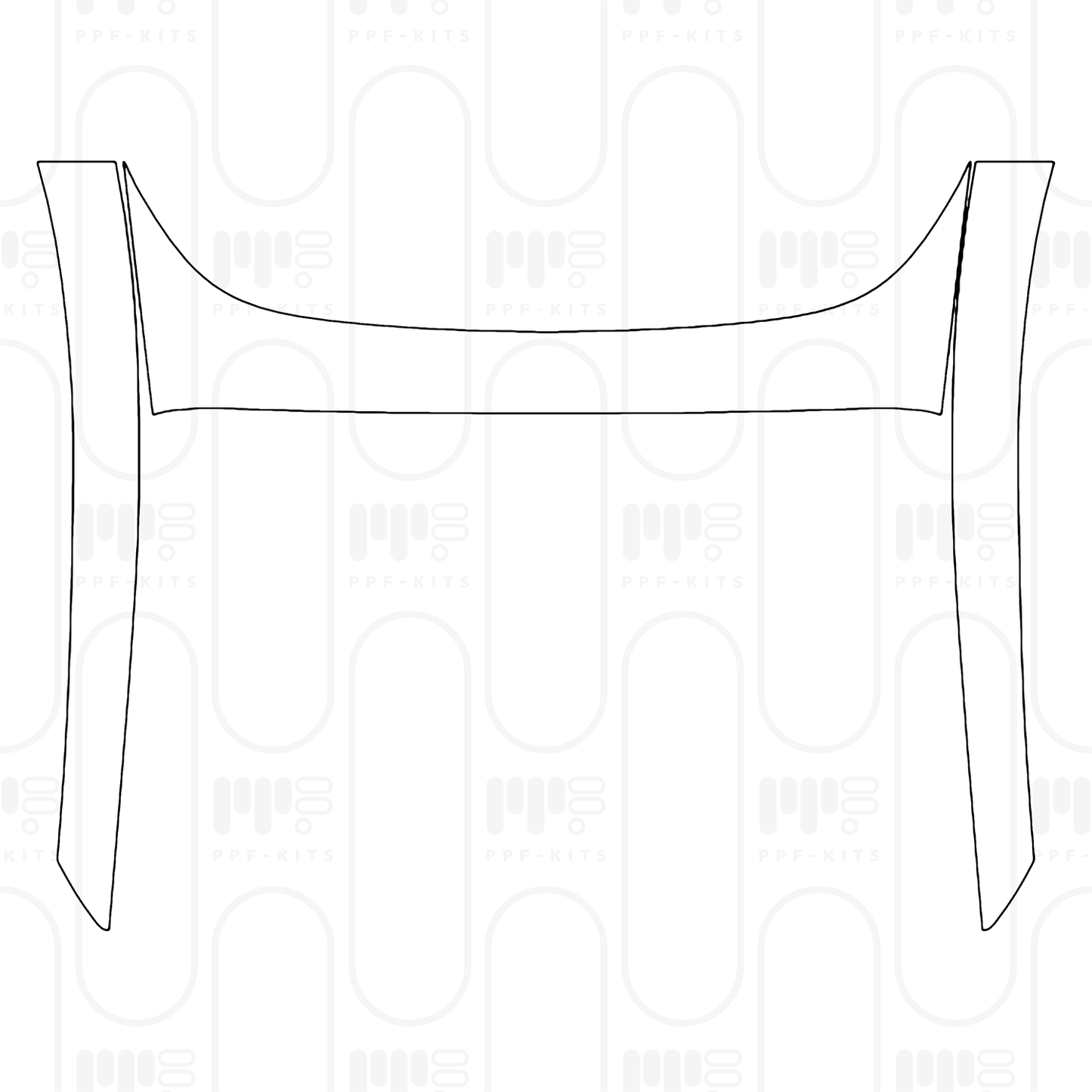 Voorgesneden PPF Ferrari Purosangue 2025