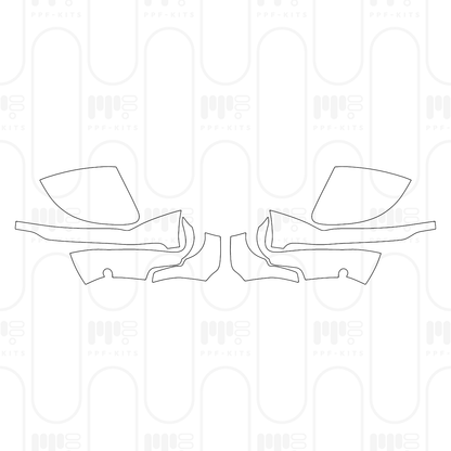 Voorgesneden PPF Ferrari Purosangue 2025