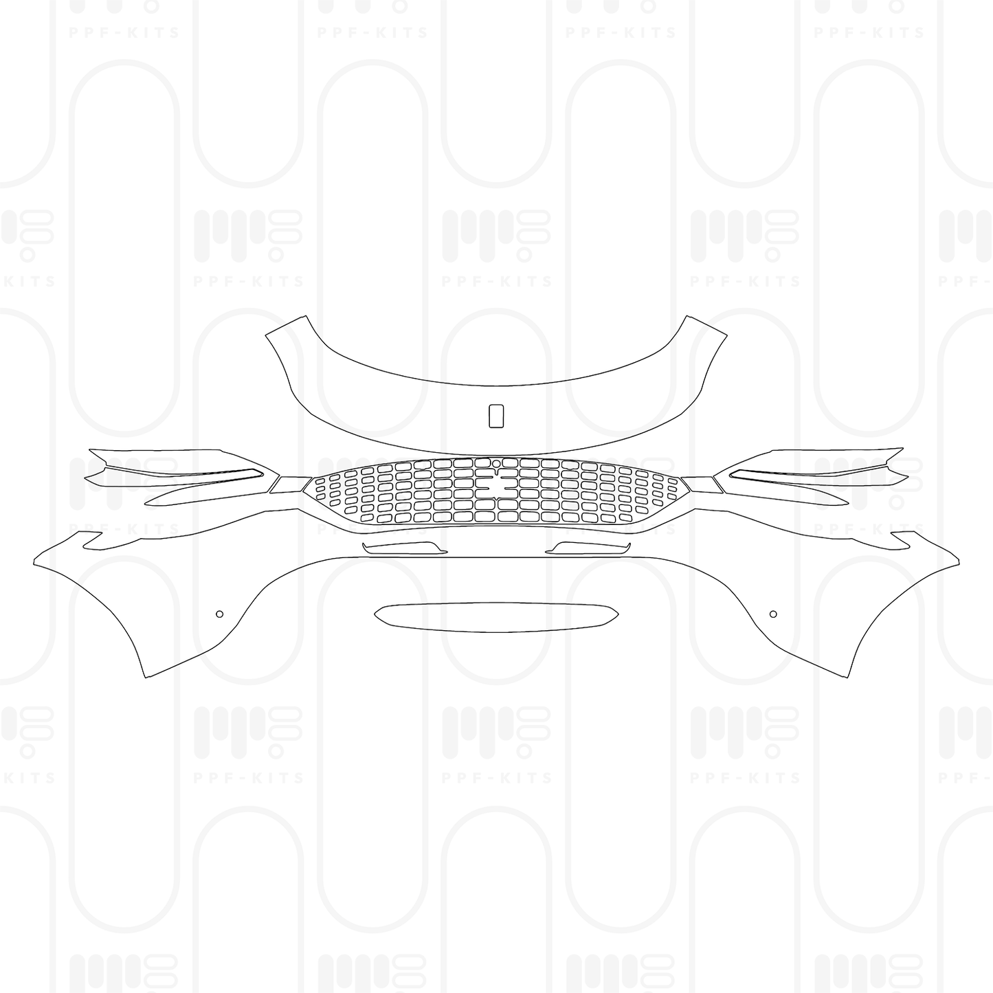 Voorgesneden PPF Ferrari Roma Spider 2025