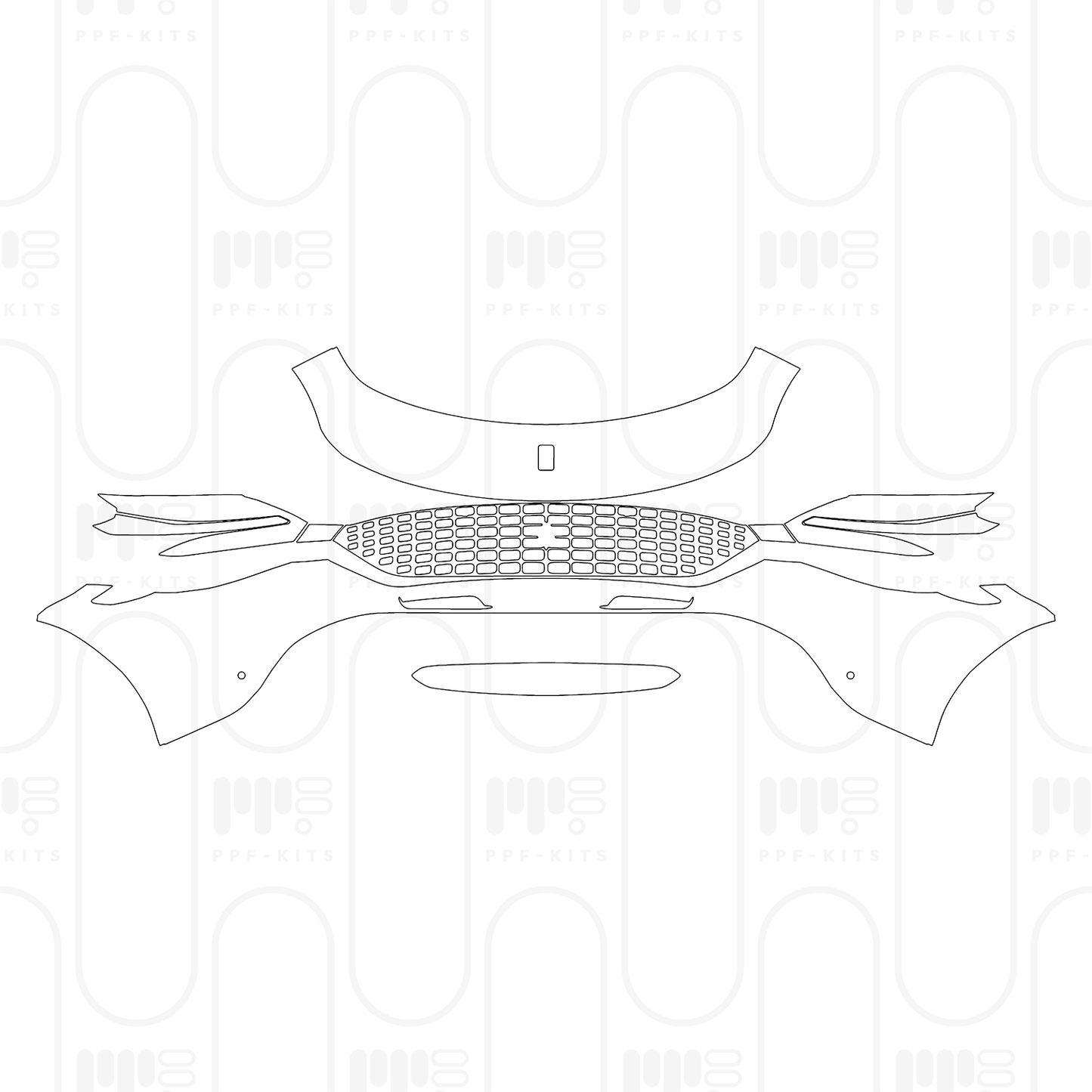 Voorgesneden PPF Ferrari Roma Spider 2025