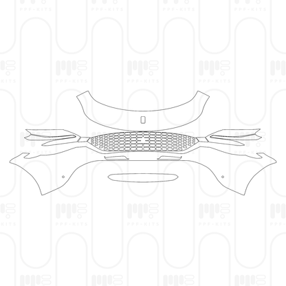 Voorgesneden PPF Ferrari Roma Spider 2025