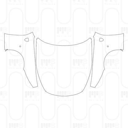 Voorgesneden PPF Ferrari Roma Spider 2025