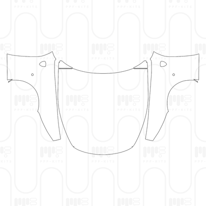 Voorgesneden PPF Ferrari Roma Spider 2025