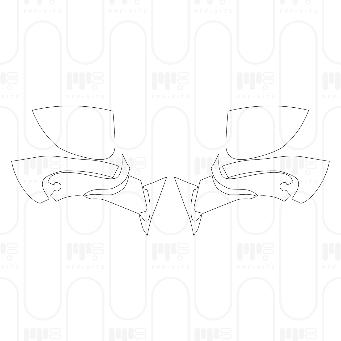 Voorgesneden PPF Ferrari Roma Spider 2025