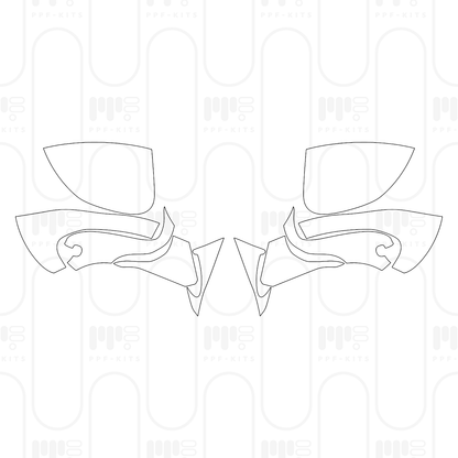 Voorgesneden PPF Ferrari Roma Spider 2025