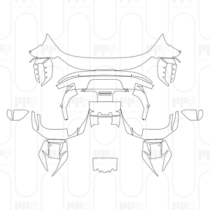 Voorgesneden PPF Ferrari SF90 XX Stradale 2025