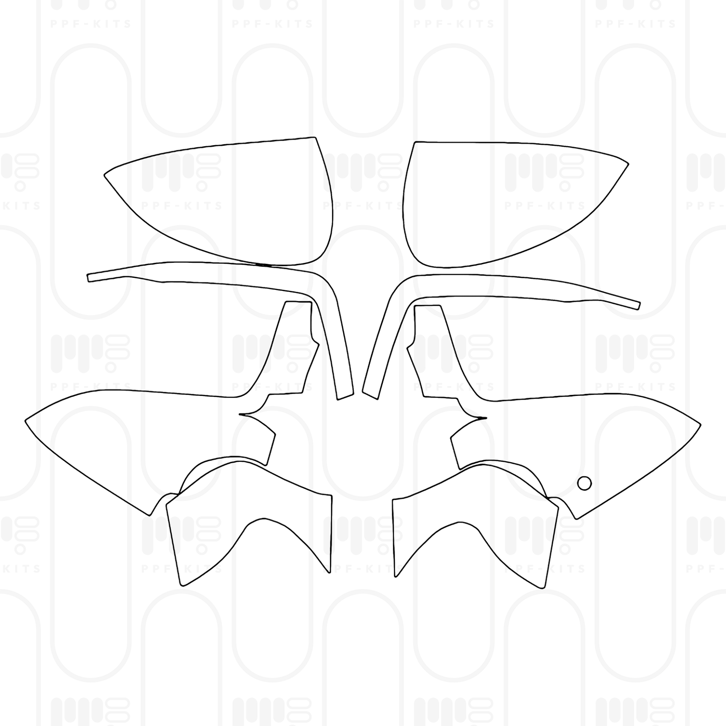 Voorgesneden PPF Ferrari SF90 XX Stradale 2025