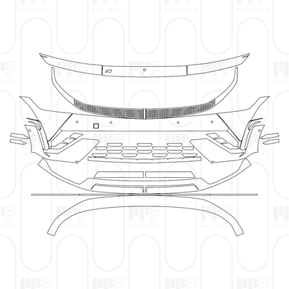 Voorgesneden PPF Hyundai IONIQ 5 N 2025