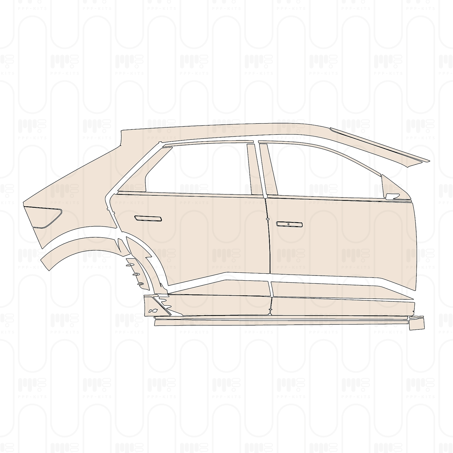 Voorgesneden PPF Hyundai IONIQ 5 N 2024