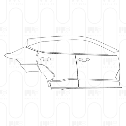 Voorgesneden PPF Hyundai Kona N-Line 2025