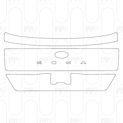 Voorgesneden PPF Hyundai Kona N-Line 2025