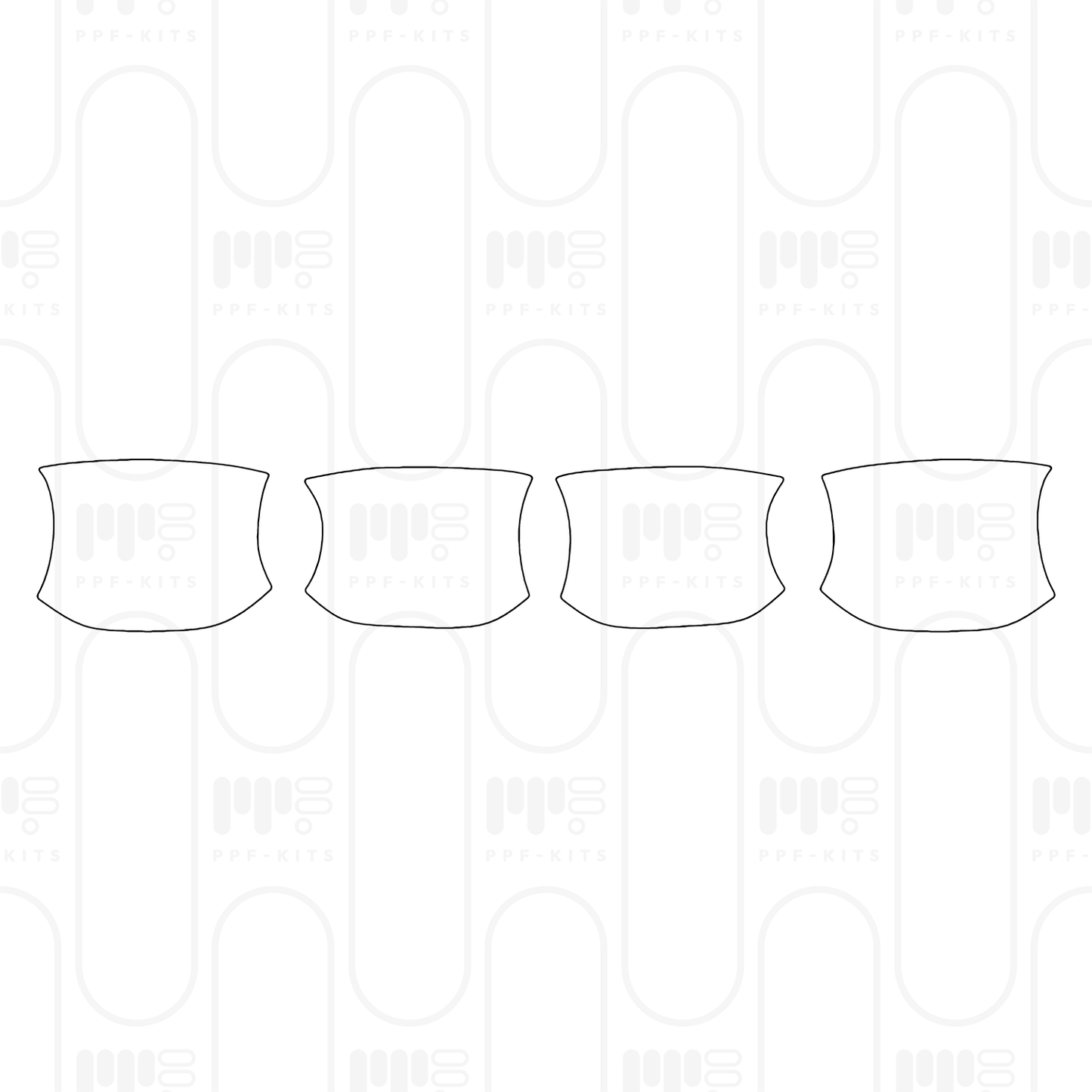 Voorgesneden PPF Hyundai Kona N-Line 2025