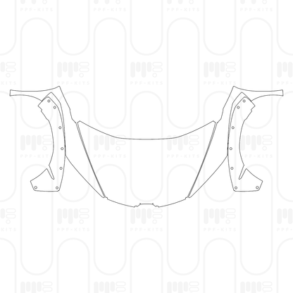 Voorgesneden PPF Lamborghini Huracan Sterrato 2025