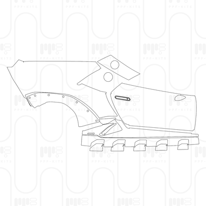 Voorgesneden PPF Lamborghini Huracan Sterrato 2025