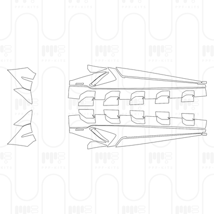 Voorgesneden PPF Lamborghini Huracan Sterrato 2025