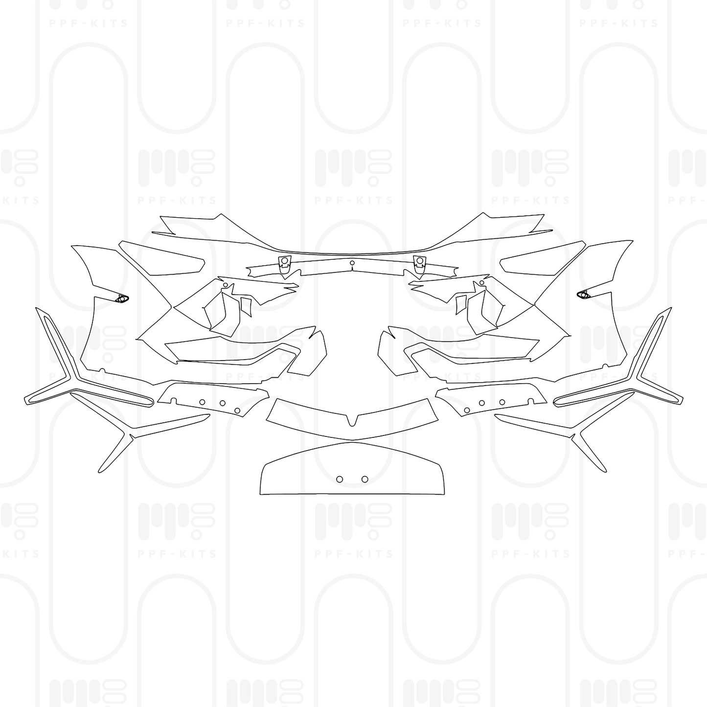 Voorgesneden PPF Lamborghini Revuelto 2025